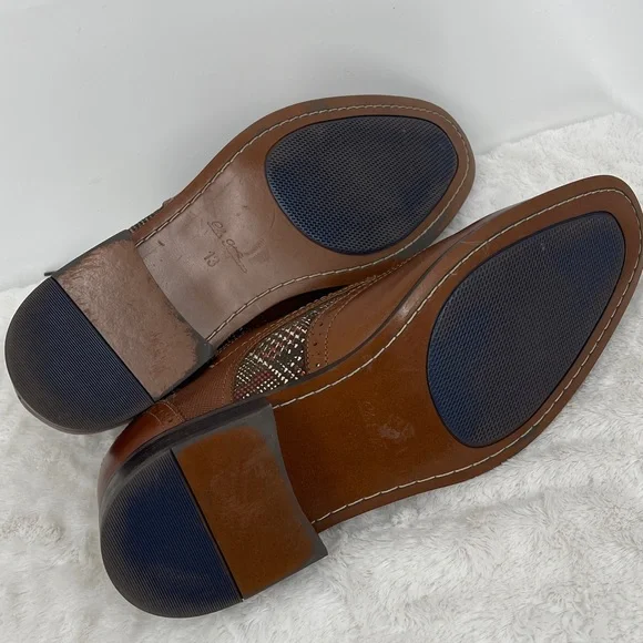 LA MILANO KENT Men's Brown Oxford Shoes SIZE 13M - Picture 7 of 7